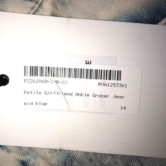 NWT womens size 10 the rockn rev acid wash cropped high waist mom jeans - Picture 3 of 9